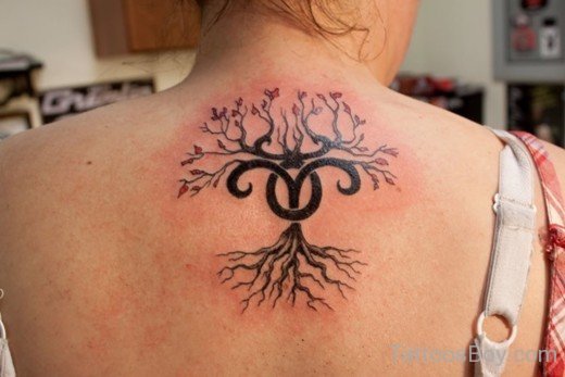 Tree Tattoo On Back