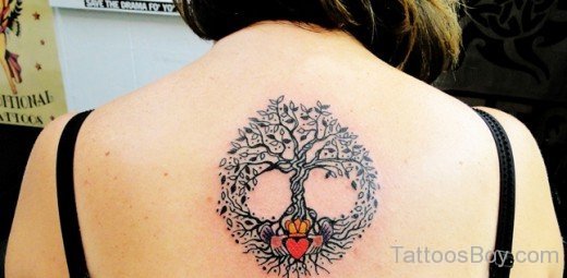 Tree Tattoo On Back