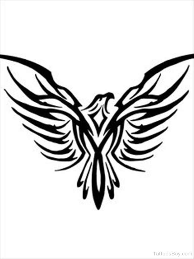 tribal eagle tattoo designs