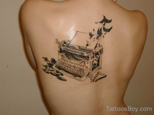 Unique Tattoo Design On Back 