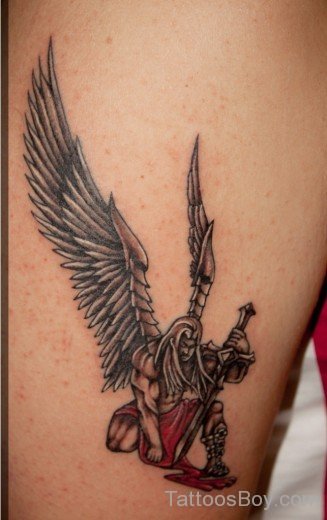Warrior Angel Tattoo