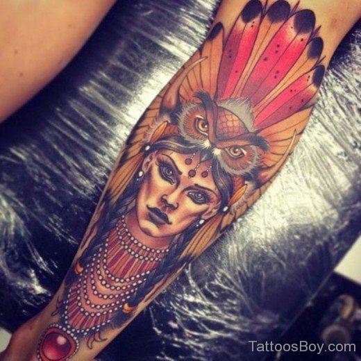Warrior Tattoo On Wrist