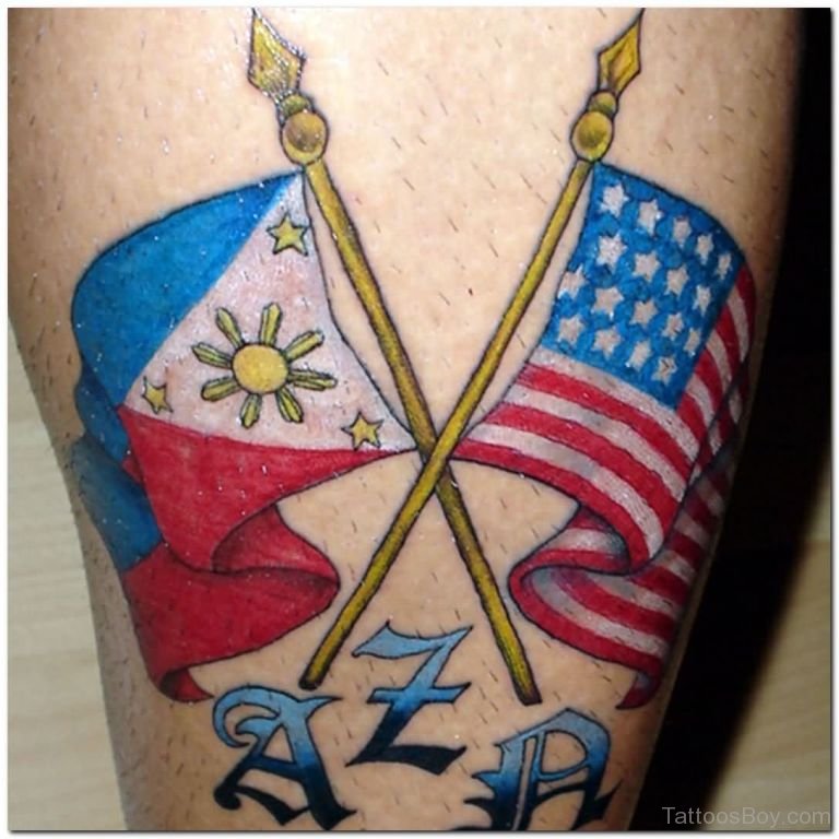 american flag tattoos designs tribal