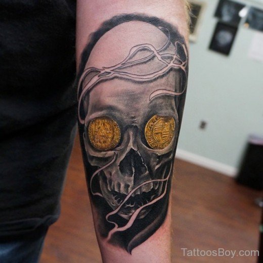 Wonderful Skull Tattoo