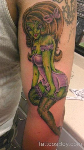 Alien Girl Tattoo-TB104