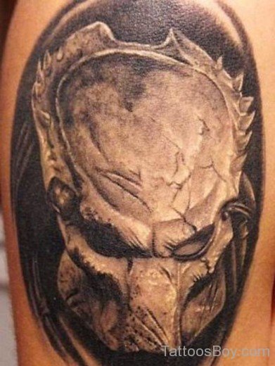 Alien  Head Tattoo-TB101