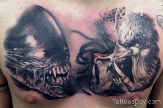 Alien Tattoo Design 
