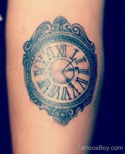 Amazning Clock Tattoo-TB12001