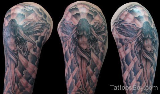 Fantastic Angel Tattoo 