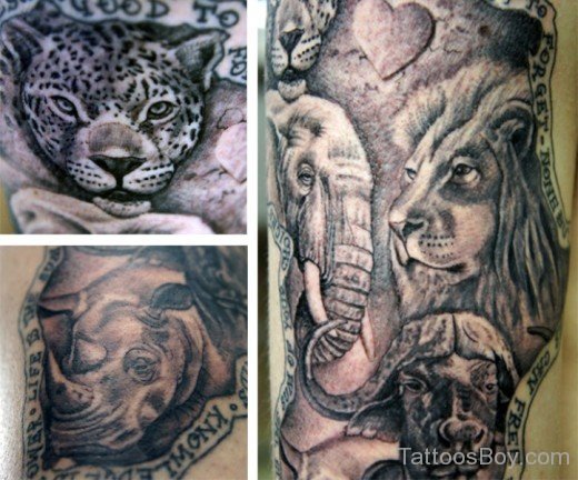 Animal Tattoo Design