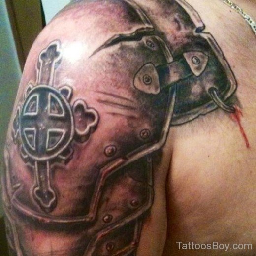 Armor Tattoo Design-TB1024