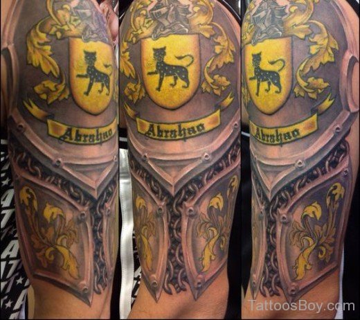 Armor Tattoo Design-TB1202