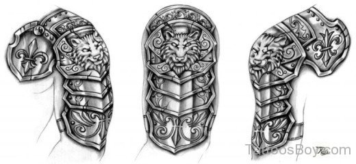 Armor Tattoo Design8-TB1025