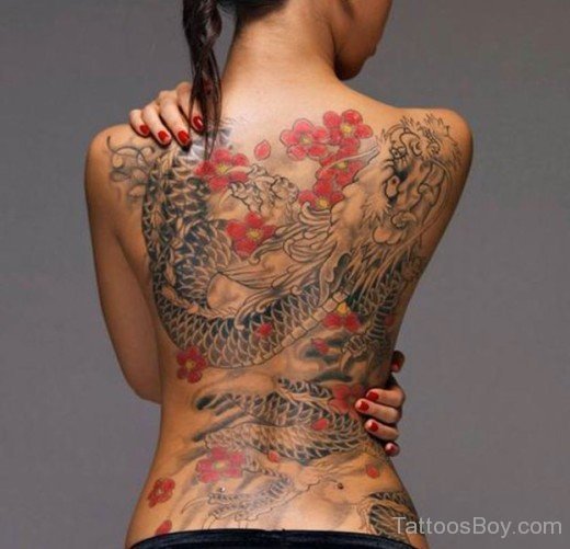 Elegant Dargon Tattoo
