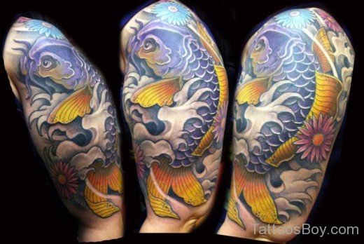 Asian Fish Tattoo