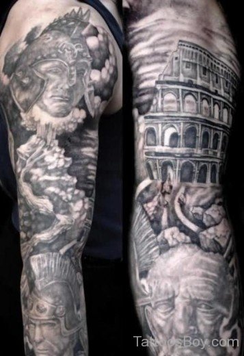 Asian Full Sleeve Tattoo-TB1222