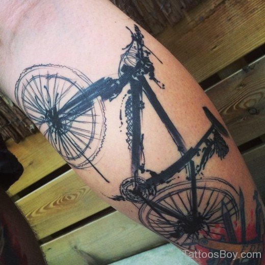 Attractive Bicycle Tattoo-TB1203