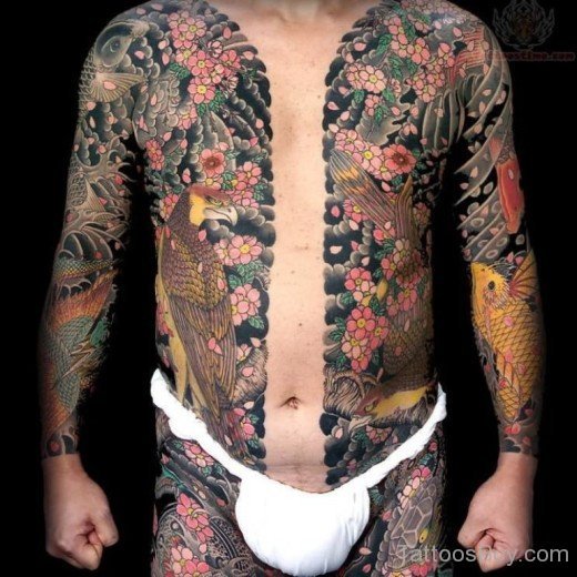 Aweosme Chest Tattoo-TB12020