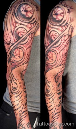 Aweosme Fulll Sleeve Tattoo-TB12021