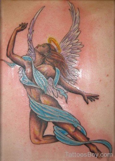 Awesome  Angel Tattoo Design-TB1208