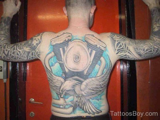 Awesome Back Tattoo 58-TB1203