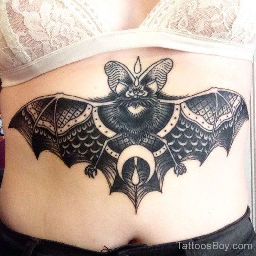 Awesome  Bat Tattoo-TB1206