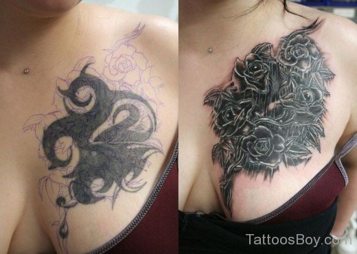 Awesome Chest Tattoo-TB12009