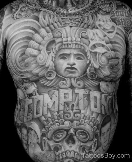 Awesome Chest Tattoo-TB1201