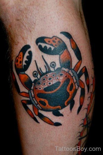 Crab Tattoo Design