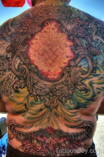 Awesome Full Back Tattoo-TB12031