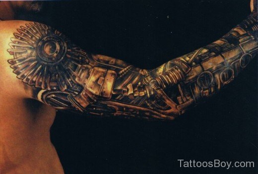 Awesome Full Sleeve Tattoo-TB1408