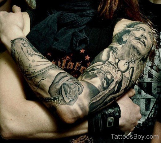 Awesome Full Sleeve Tattoo-Tb12011
