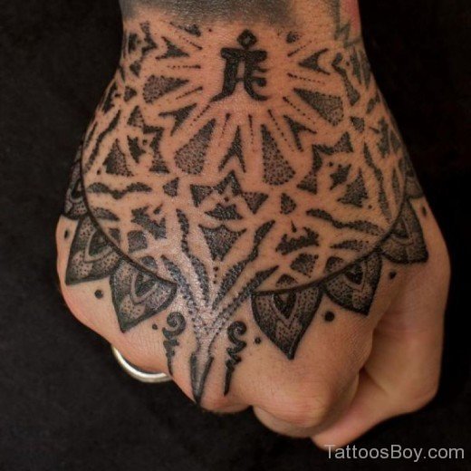 Awesome Hand Tattoo-TB12033