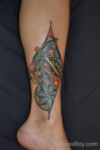 Awesome Leg Tattoo 232-TB1207