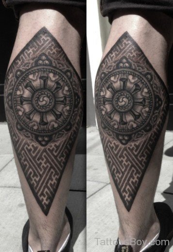 Awesome Leg Tattoo-TB1014