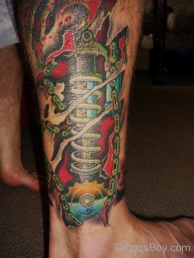 Awesome Leg Tattoo