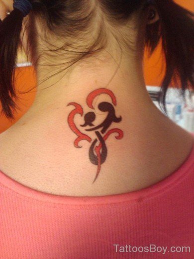 Awesome Nape Tattoo-TB12035