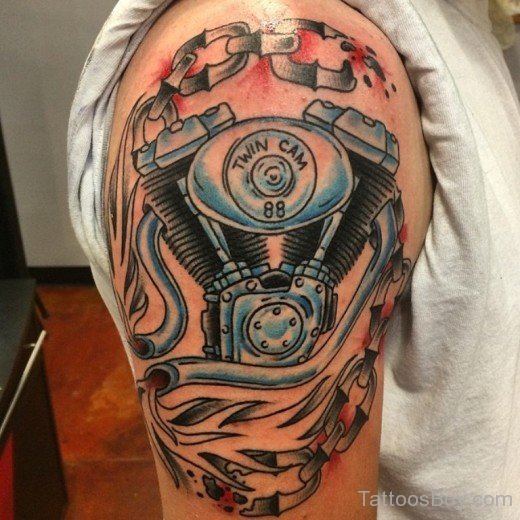 Awesome Shoulder Tattoo-TB1207