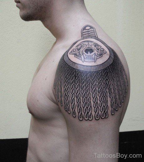 Awesome Shoulder Tattoo-TB1213