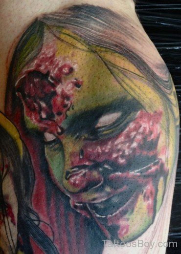 Zombie Tattoo Design