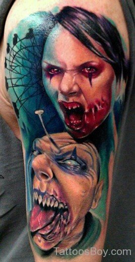 Awesome Zombie Tattoo-TB1006