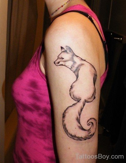 Awful Fox Tattoo-TB12019