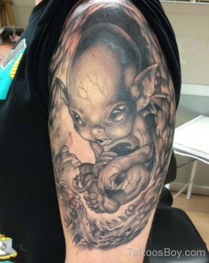 Baby Alien Tattoo-TB133