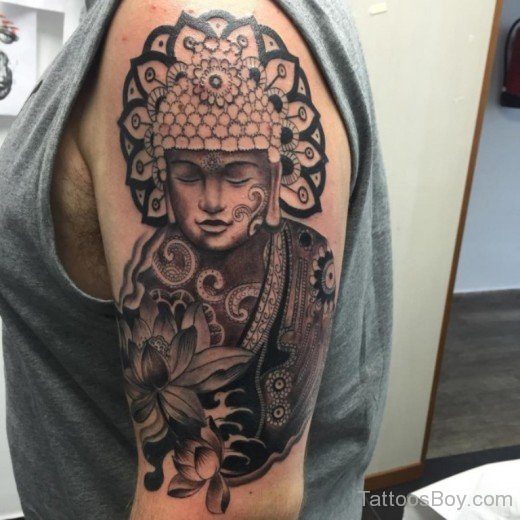 Beautiful Buddha Tattoo-TB1018