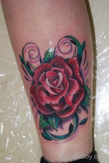 Beautiful Rose Tattoo Design-TB12019