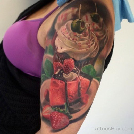 Beautiful Shoulder Tattoo-Tb1208