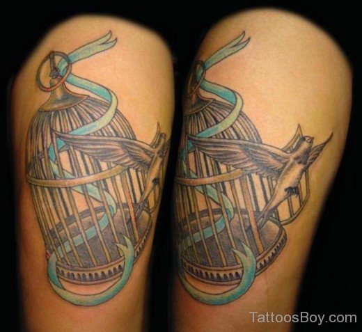 Bird Cage Tattoo