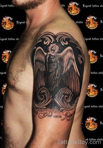 Black Angel Tattoo