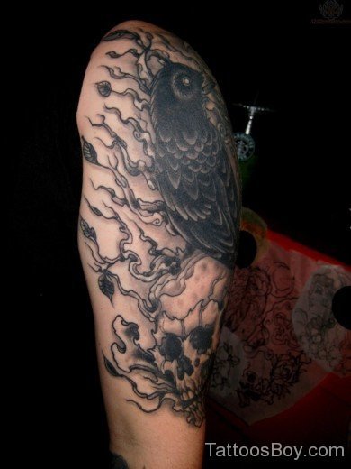 Black Crow Tattoo-TB1024
