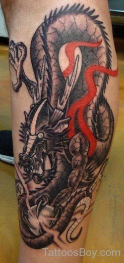Black Dragon Tattoo-TB1246